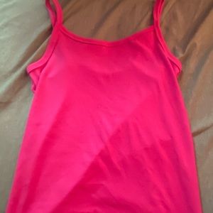 No boundaries hot pink tank top!